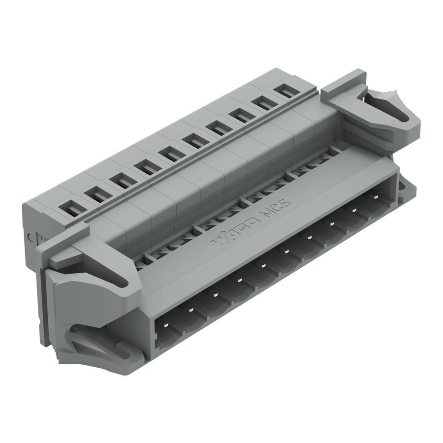 1-draads male steker 2,5mm² grijs 231-610/114-000 VVE=25