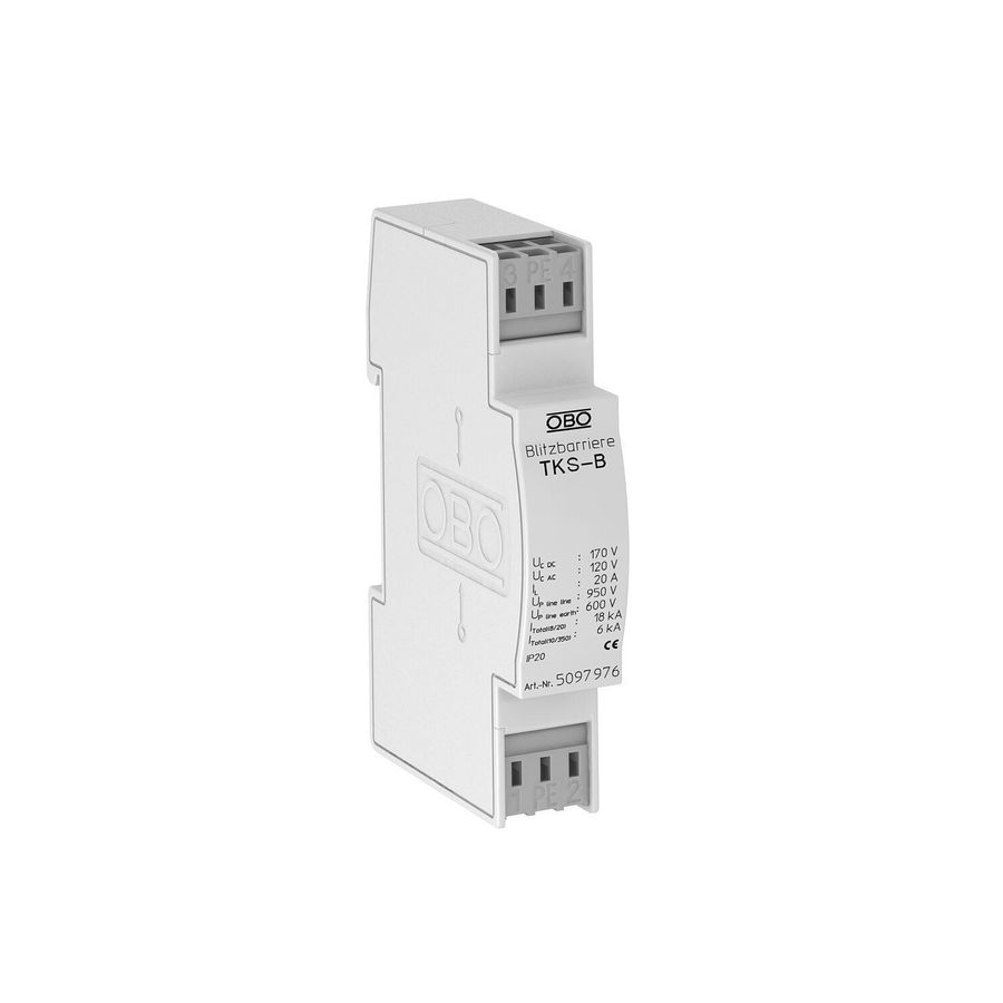 Bliksembarrière 120V AC