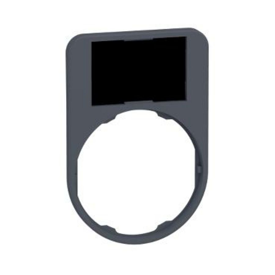 Legend holder 40 x 60mm flush mounted heads plastic VVE=10