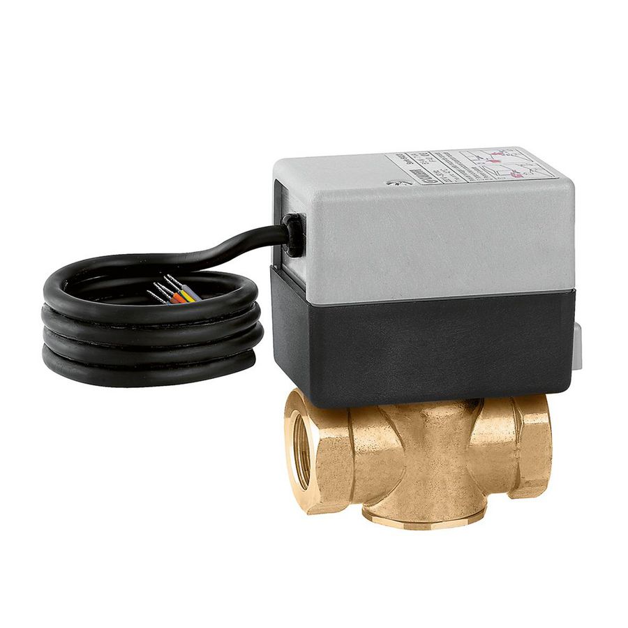 Z-one 2-weg zoneventiel met microschakelaar 230v 1