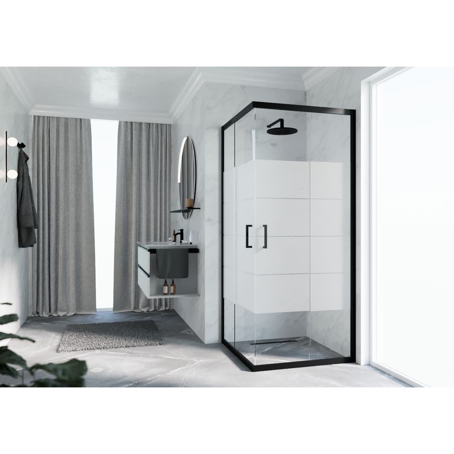 Hoekinstap Zeph 2.0 Hoekin.102 VeR102-105 Strip Motief Zwart