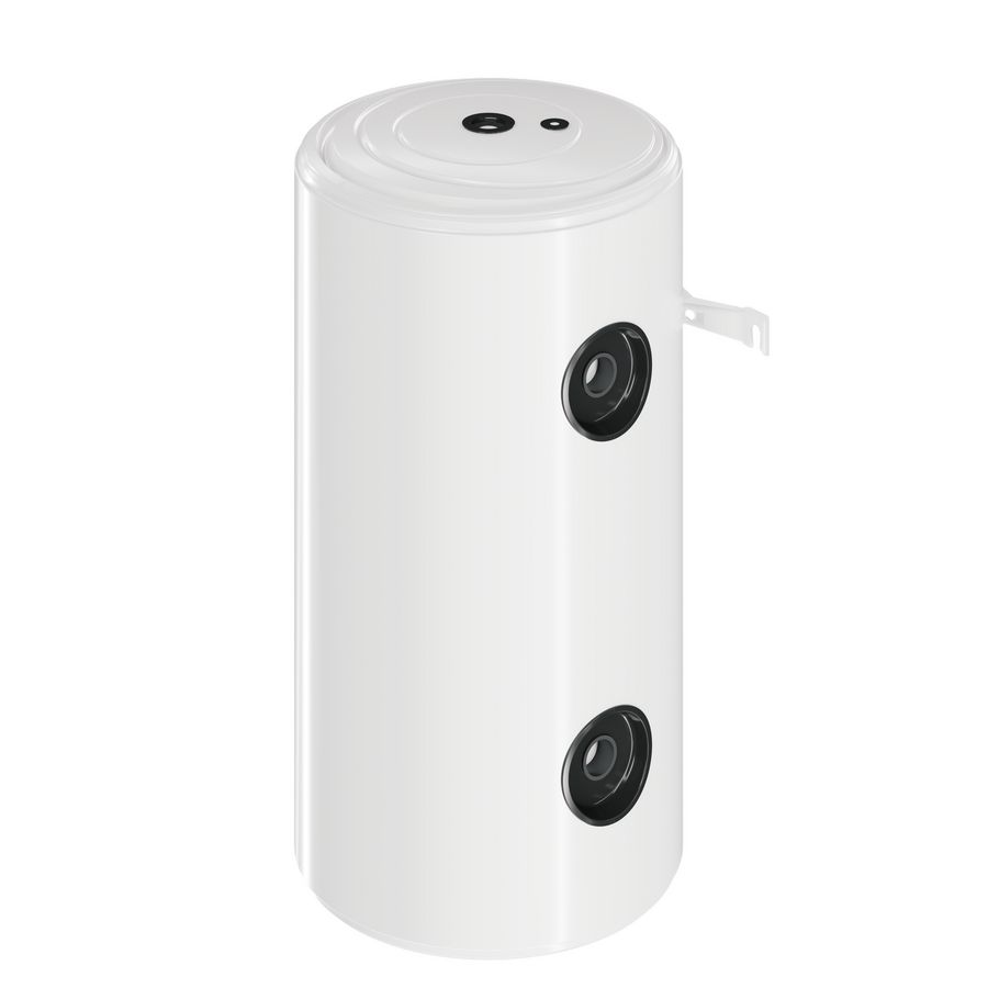 Buffervat geisoleerd BT-HP 100 N 100L Wit