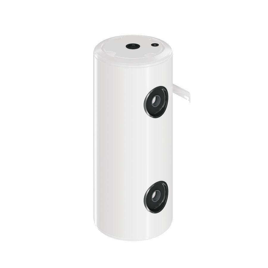 Buffervat geisoleerd BT-HP 50 N 50L Wit