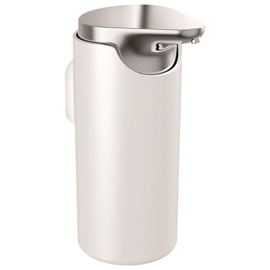 Zeepdispenser chroom/wit Style