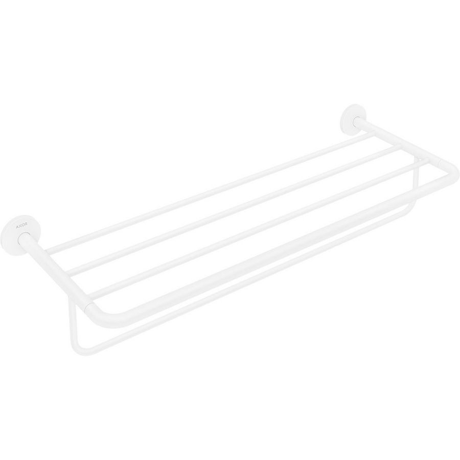 AXOR Universal Circular handdoekrek met handdoekhouder mat wit