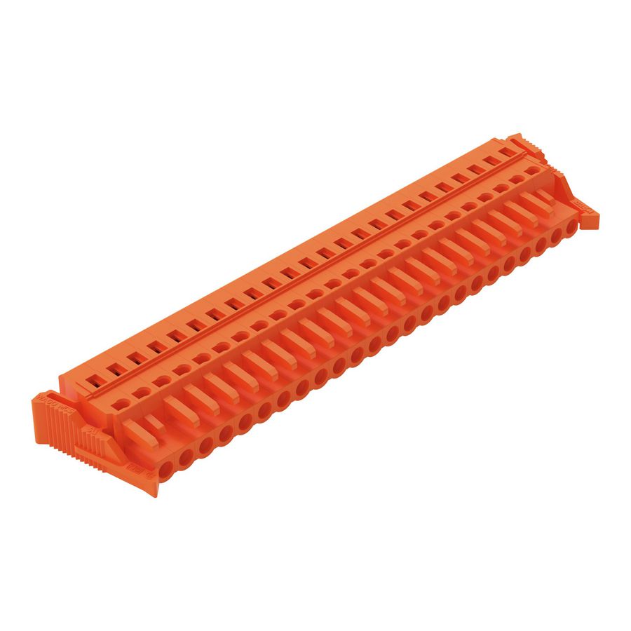 1-draads FE steker 2,5 mm² oranje 231-324/037-000 VVE=10