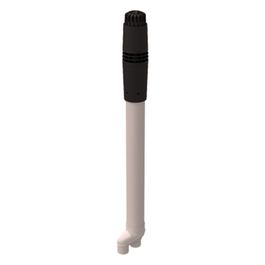 KPW-actie dakdoorvoer Rolux 5G HR T120 PP concentrisch 60/100 1570mm R131 (0184250) Ubbink