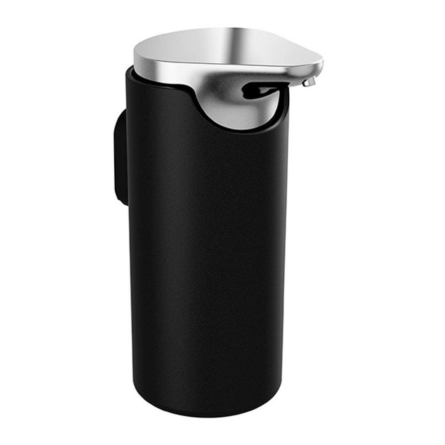 Zeepdispenser chroom/zwart Style