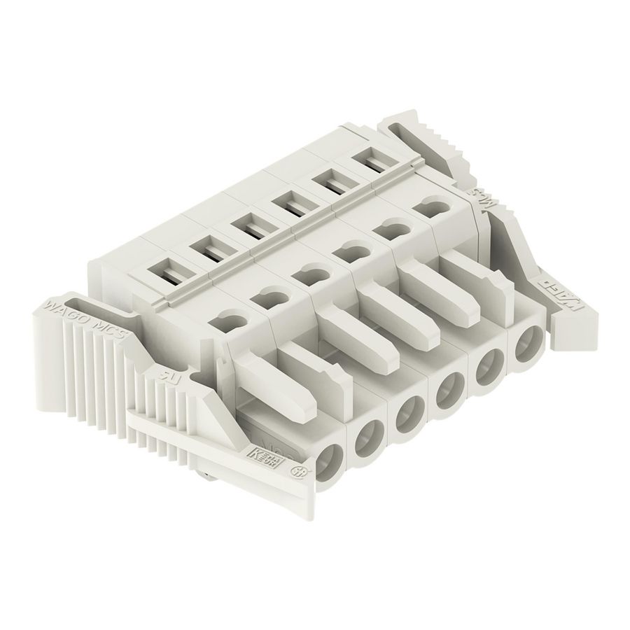 1-draads FE steker 2,5mm² li.grijs 008-000/037-000 VVE=50