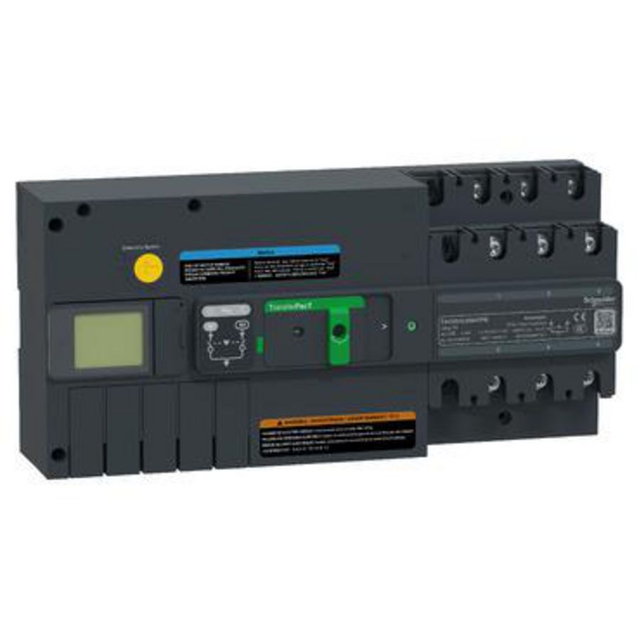 80A 3P HMI LCD Transfer Switch TransferPacT Active Automatic