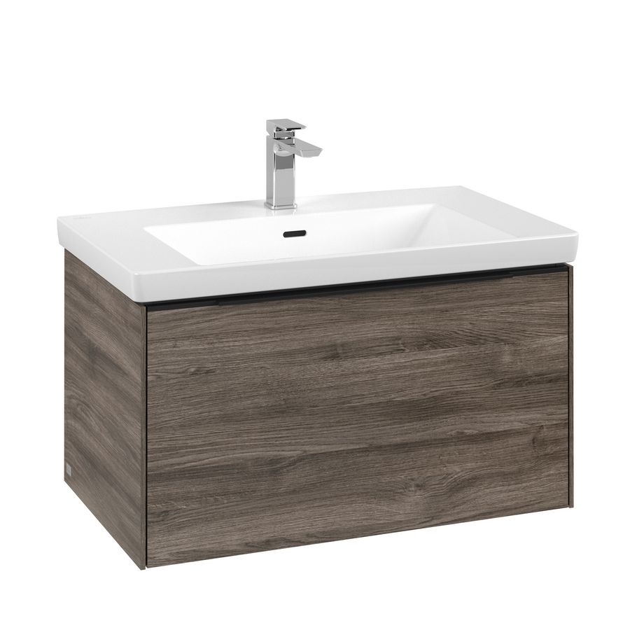 Wastafelonderkast Subway 3.0 772x429x478mm Stone Oak C573L1RK