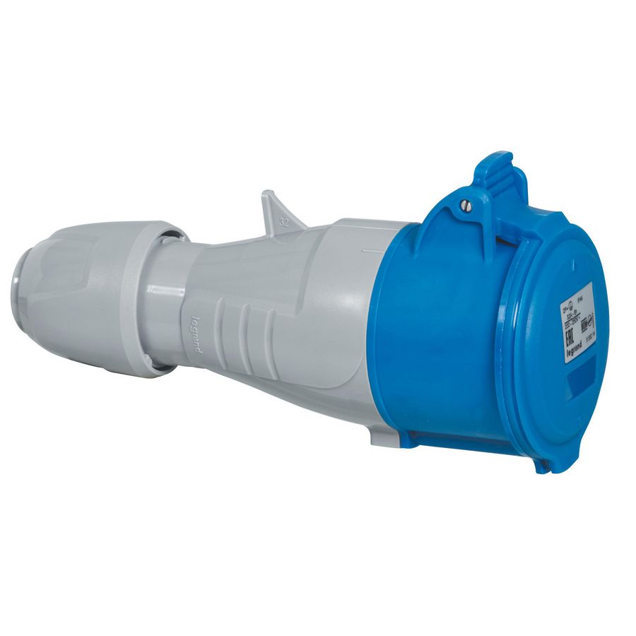 Koppelcontactstop 230V 32A 3-polig IP44 P17
