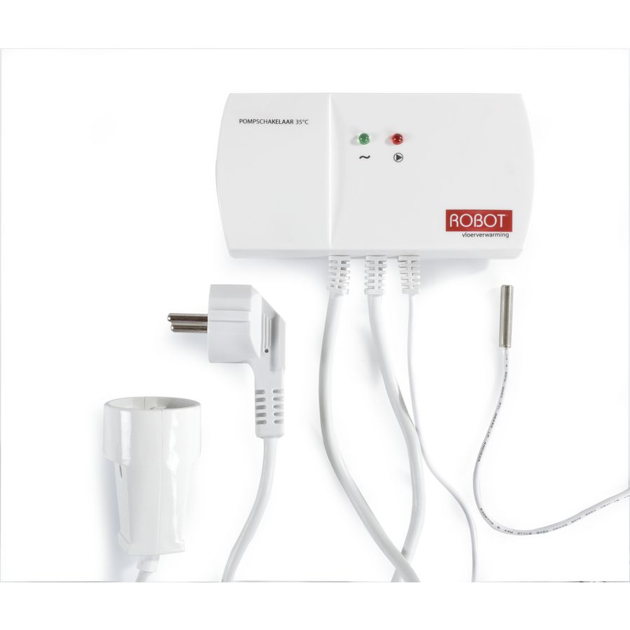 Pompschakelaar voor vloerverwarming