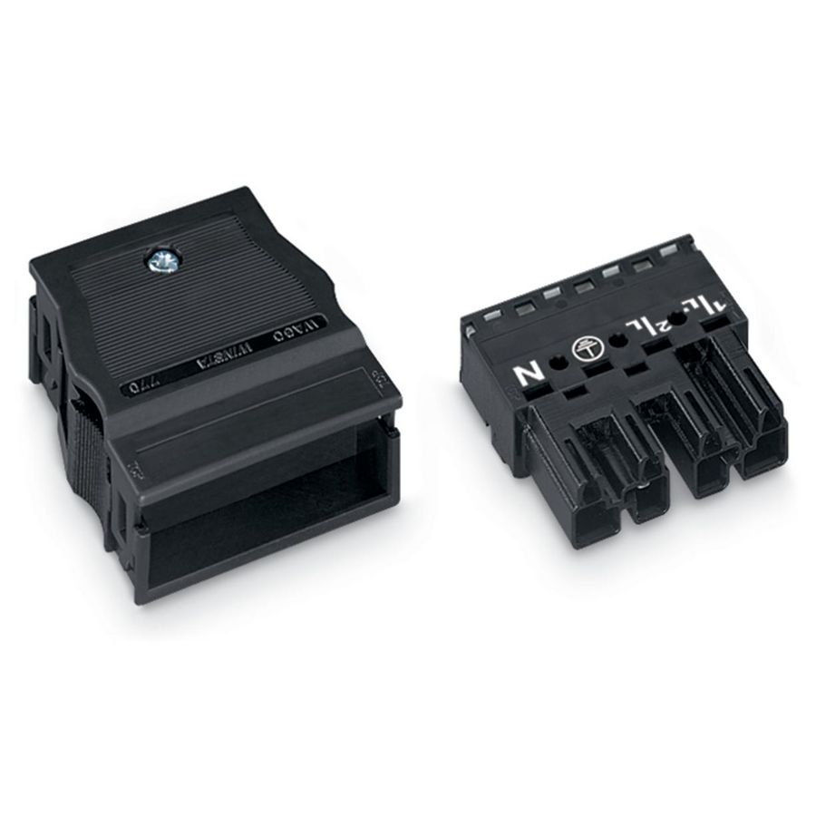 Male met trekontlastingsbeh. 4-polig 770-114 VVE=25