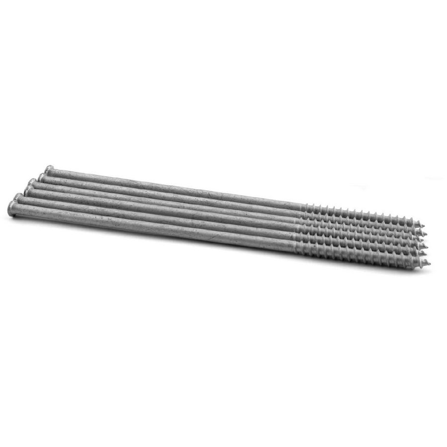 Set a 6 gasbetonschroeven 160mm voor isolatiedikte 9cm