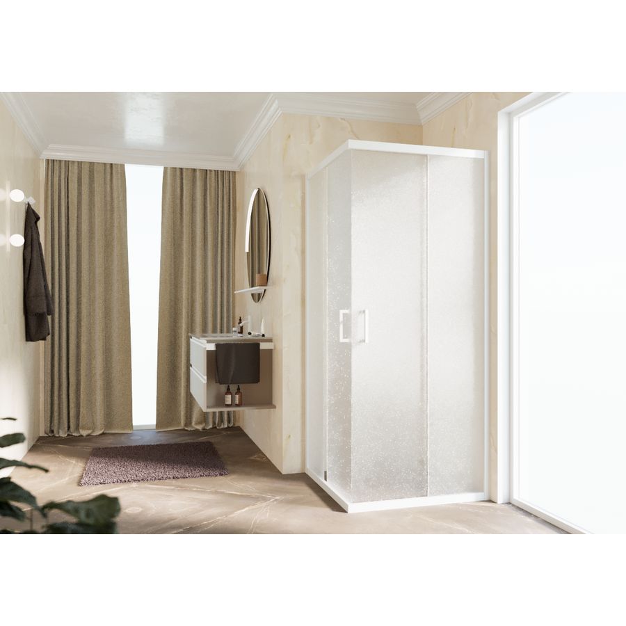 Hoekinstap Zephyros 2.0 Hoekin.102 Ver.102-105 Niva Wit Mat