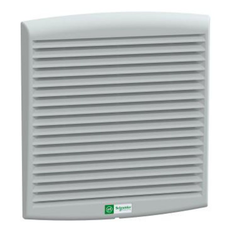 Geforceerde ventilatie 300m3 115V rooster en filt ClimaSys