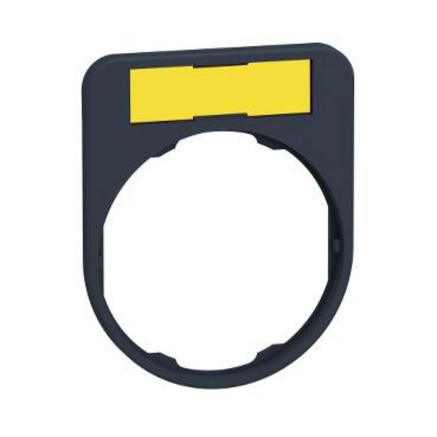 legend holder 40 x 50mm flush mounted heads VVE=10