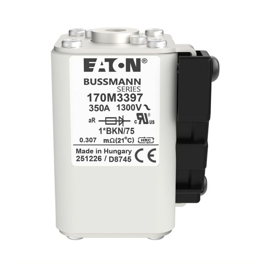 Zekering h. snelheid 350A AC 1250V 100kA compact 1 45 VVE=4