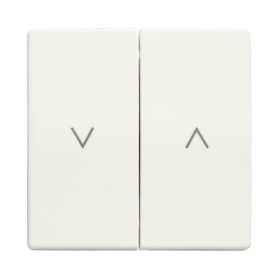Bedieningswip Jaloezieschakelaar V1/J1 Mat Alpin Wit VVE=20
