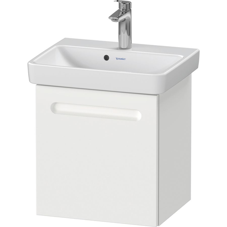 No.1 Wastafelonderb hang wit Mat 440x386x478mm deuraansl.LI