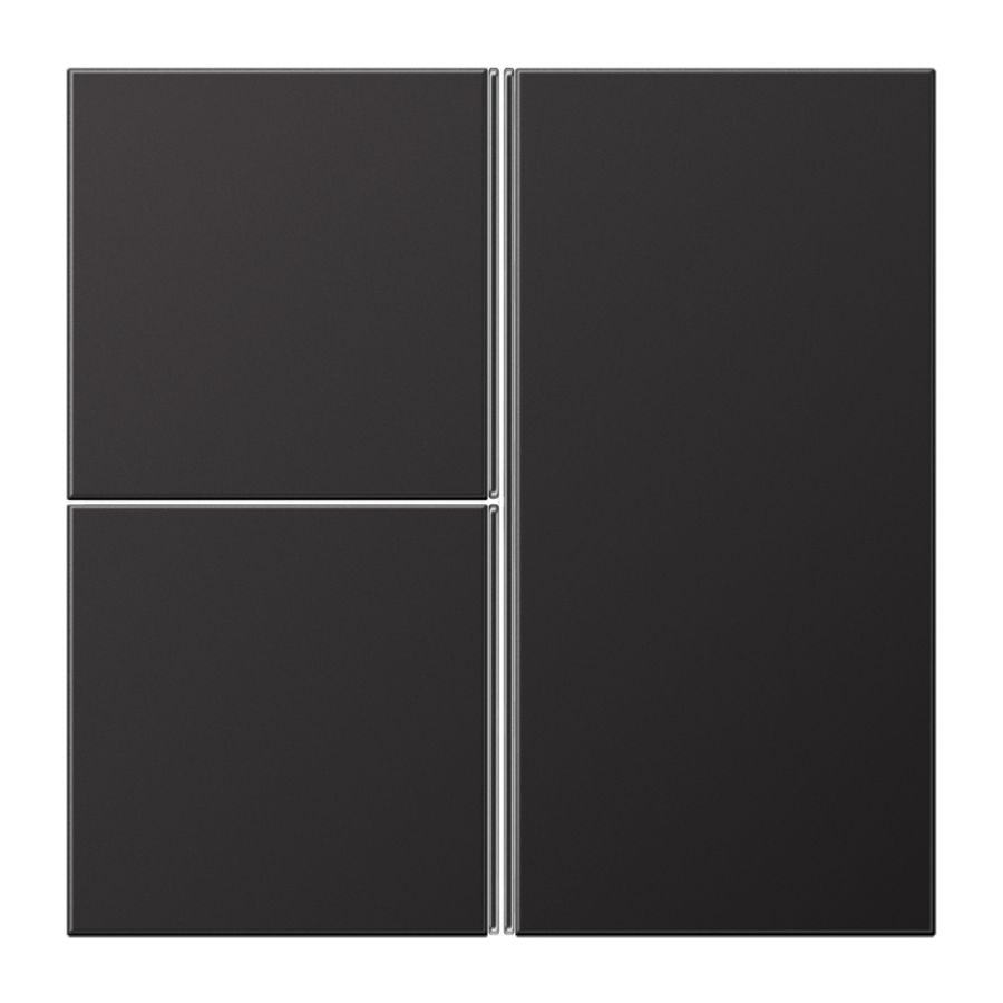 Tasterset LS-Dark 3-voudigdg.compleet KNX