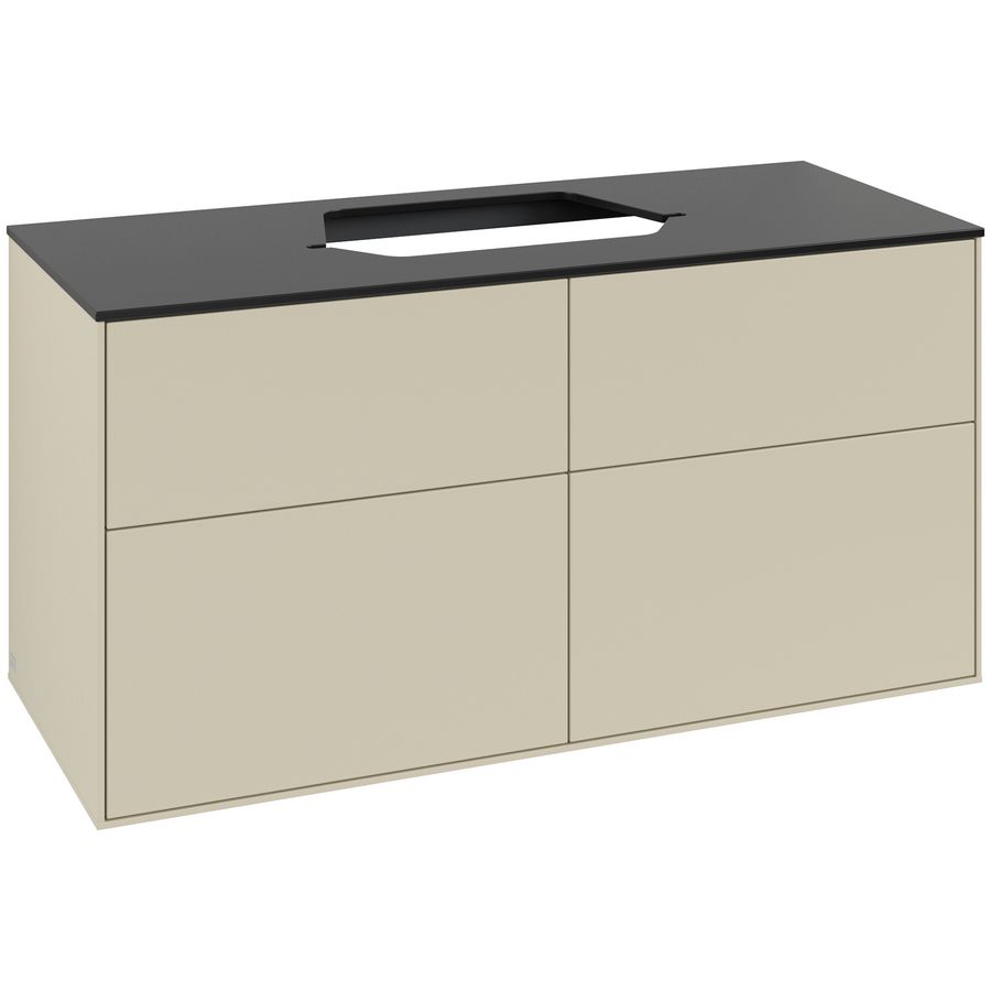 Wastafelonderkast Finion 1200x603x501mm S.Grey Matt Lacquer G38200HJ