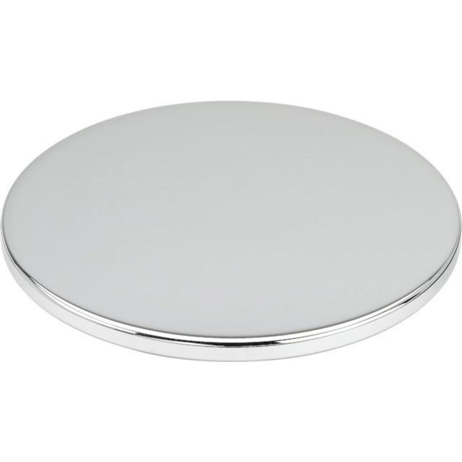 Afdekrozet 74xM8 messing/verchroomd