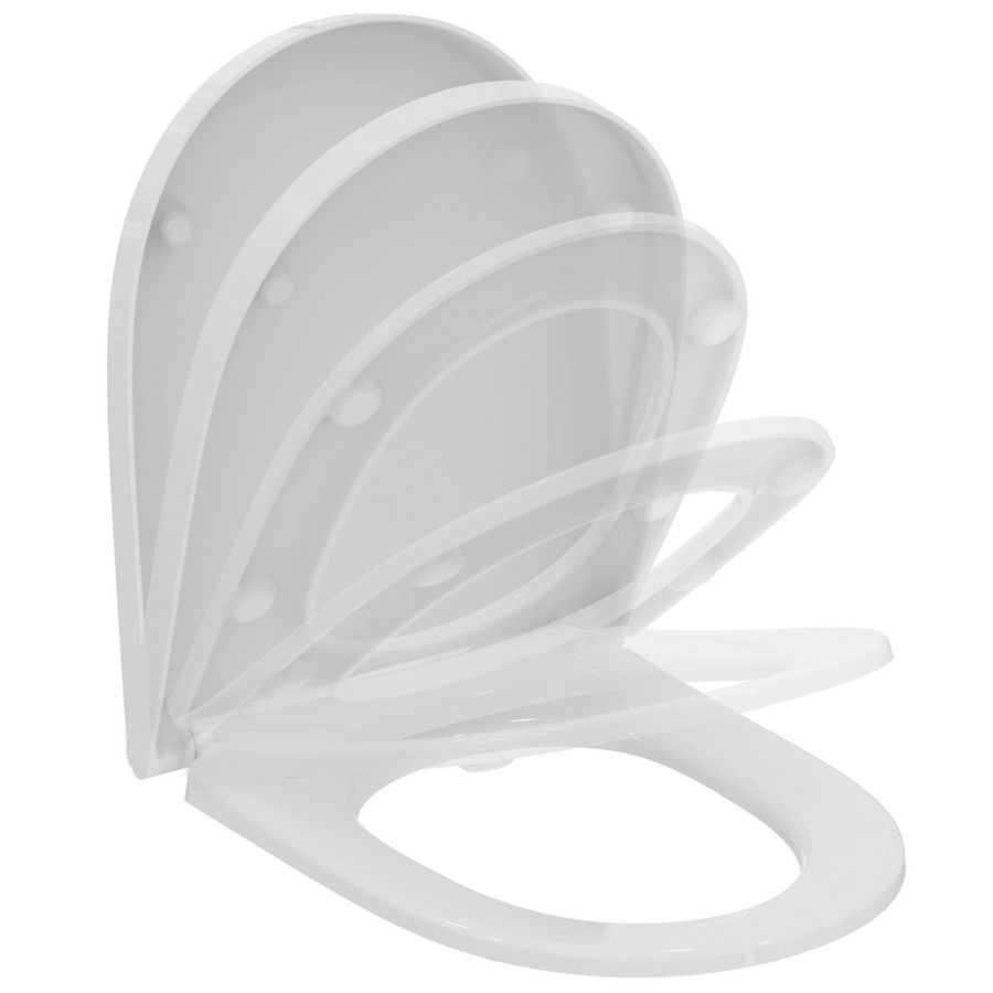 Closetzitting i.life o wrapover 350x435x45mm glanzend wit softclose