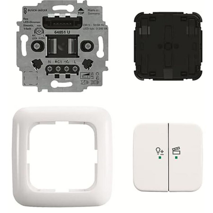 Busch-freehome flex-dimmer set Reflex-214 Wireless