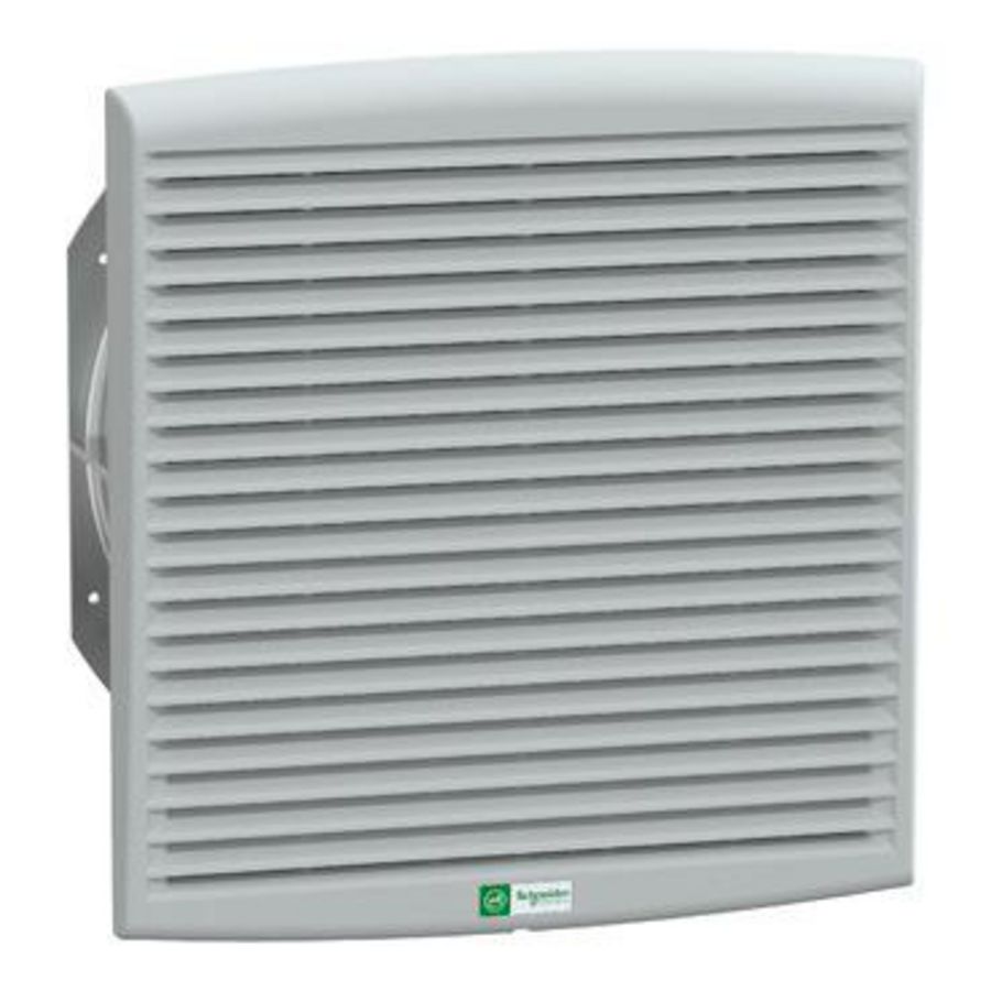 Geforceerde ventilatie IP54 850m3/u 230V ClimaSys