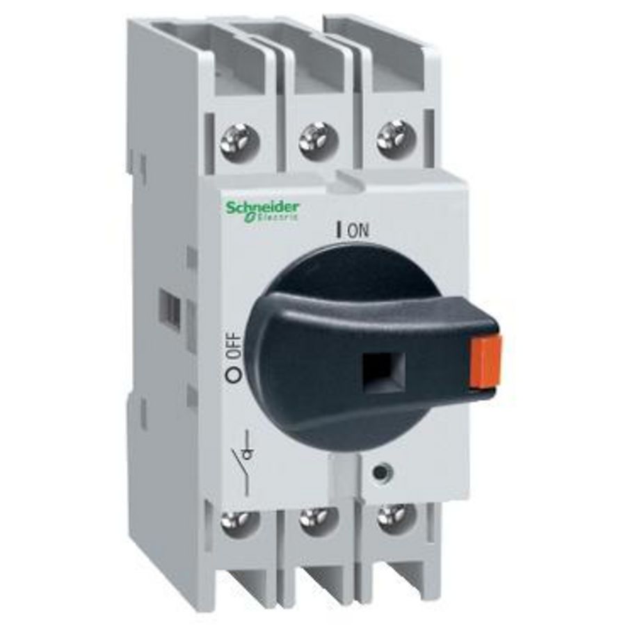 Body switch disconnector 3 poles 32 A on DIN rail TeSys VLS