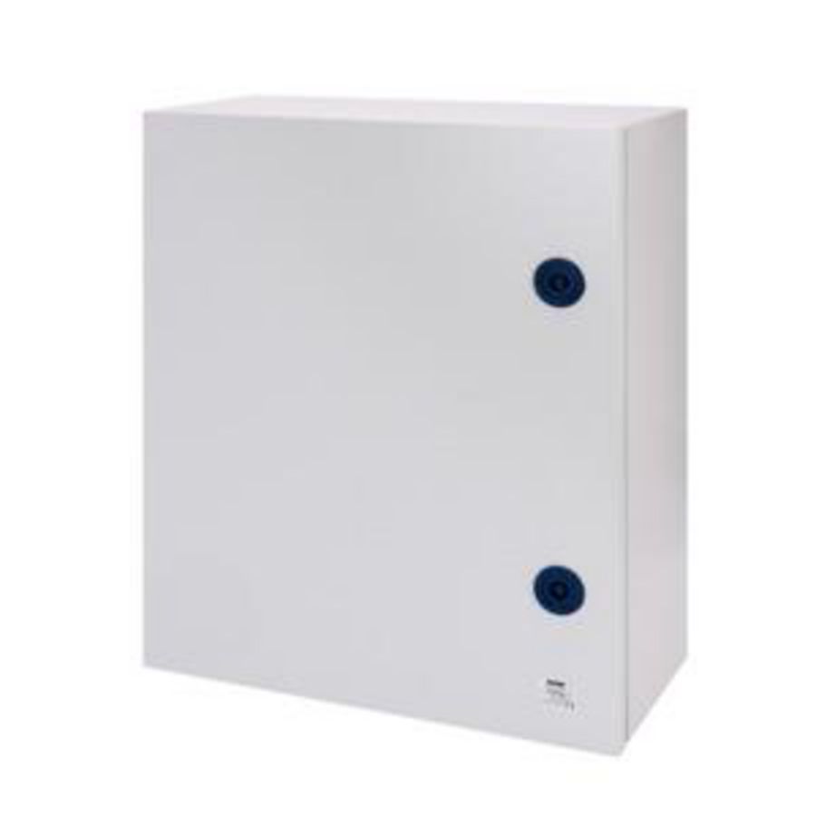 METALEN KAST BLANCO DEUR VOORZIEN SLOT 310x425x160 IP55