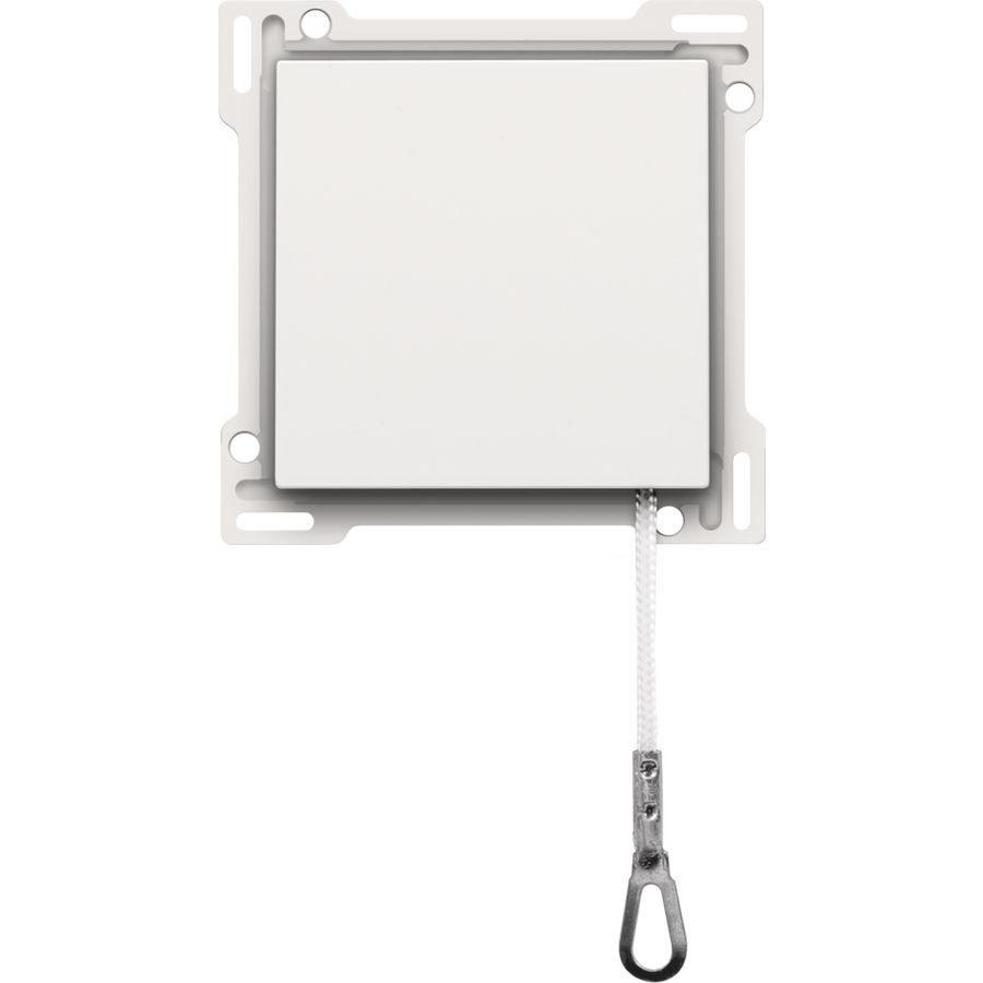 Afwerkingsset trekdrukknop white coated