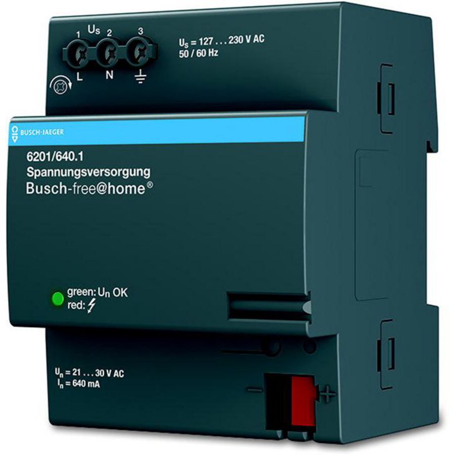 Free@Home voeding 640mA DIN-rail