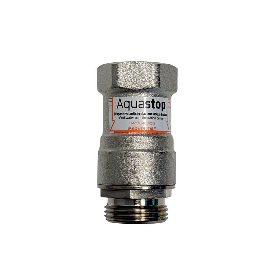 Koelstop 3/4" recht
