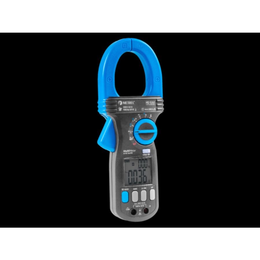 Stroomtang TRMS CAT III 1500V DC