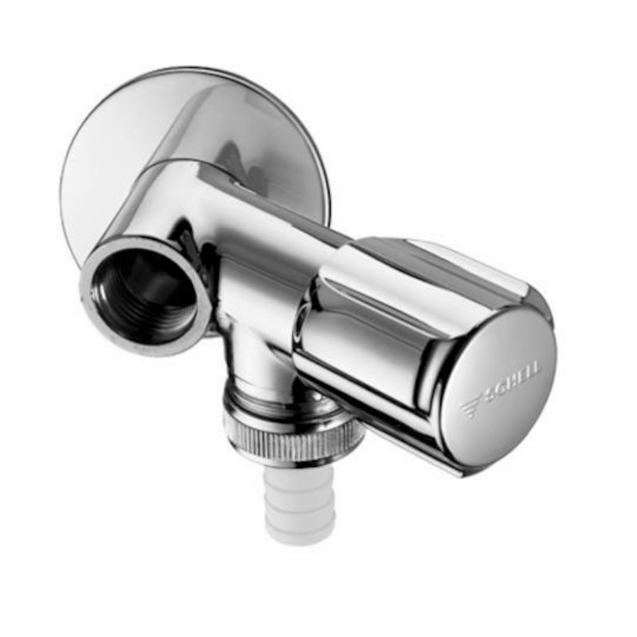 Aansluitkraan COMFORT RV1/2" chroom v. enkelvoudige tappunten