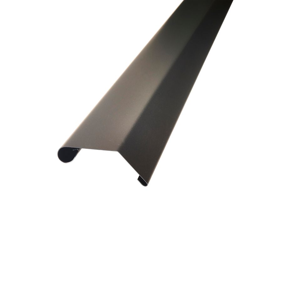 Lengte a 3mtr. zinken kliQ GRANUM deklijst 65/50mm 135°