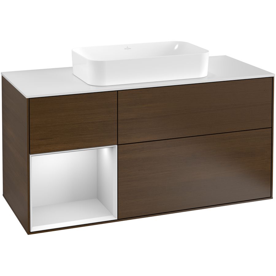 Wastafelonderkast Finion 1200x603x501mm W.Veneer G291MTGN