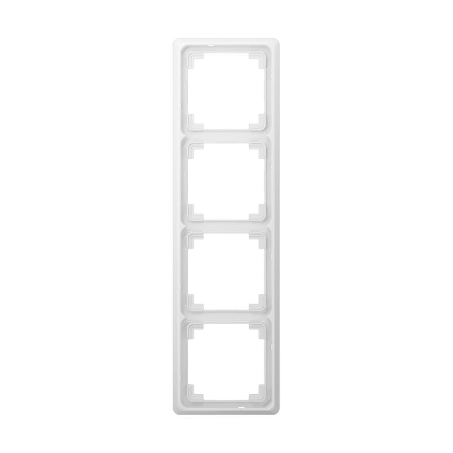 Afdekraam alpin wit 4-voudig CD-plus