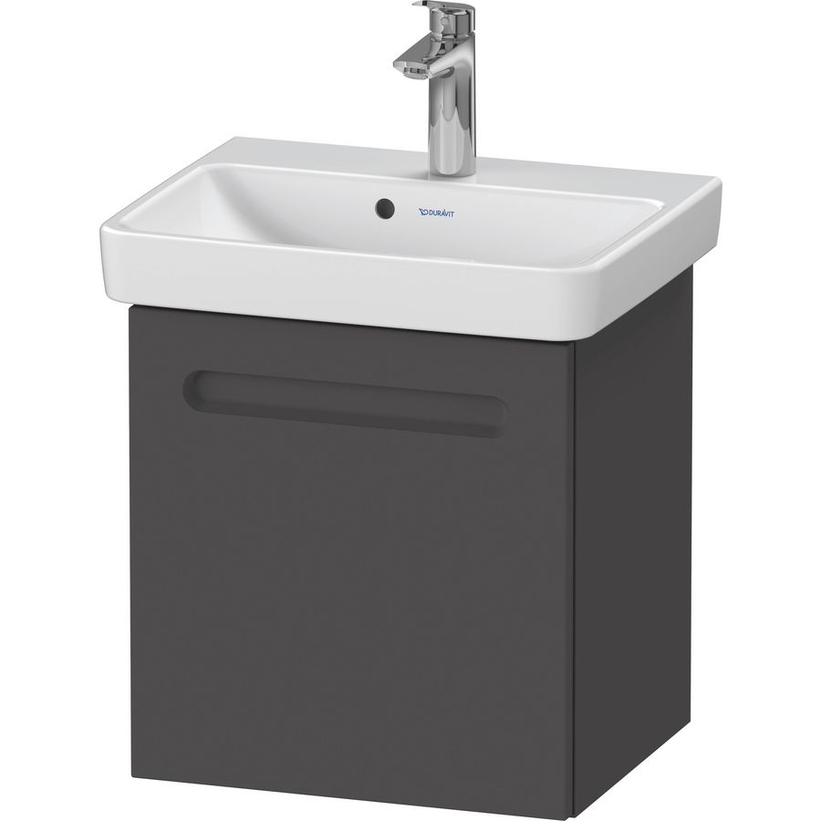 No.1 Wastafelonderb hang Graf.mat 440x386x478mm deuraansl.RE