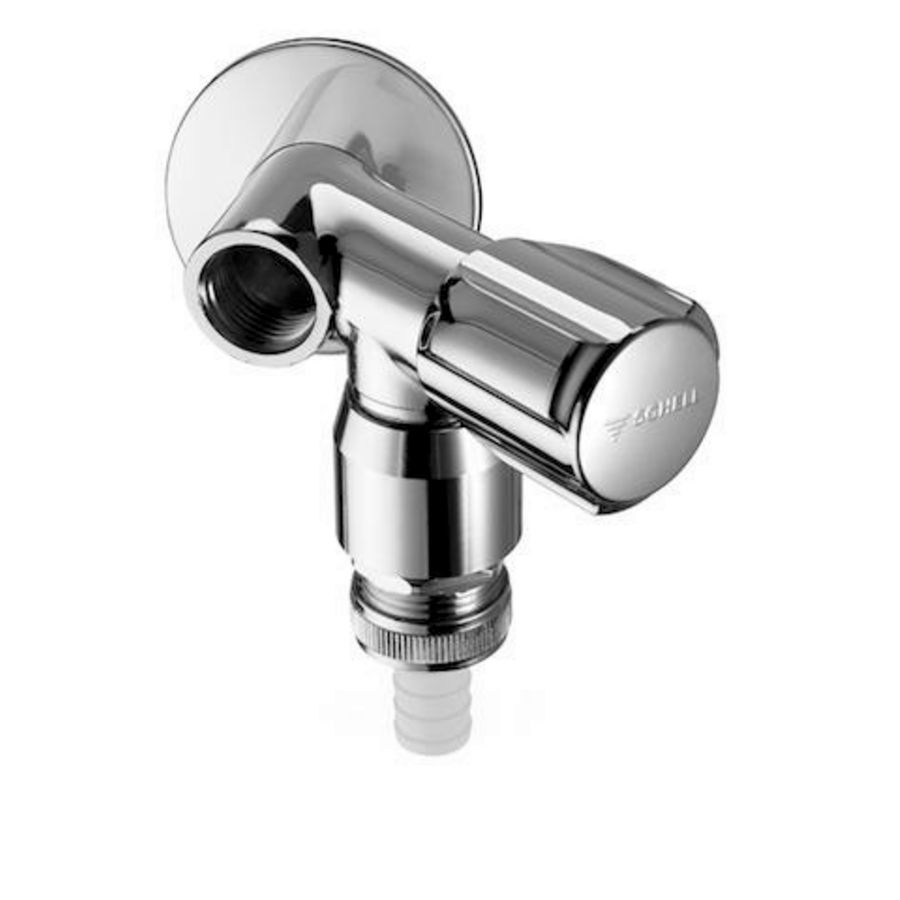 Aansluitkraan COMFORT RV en RB1/2" chroom enkelvoudige tappunten