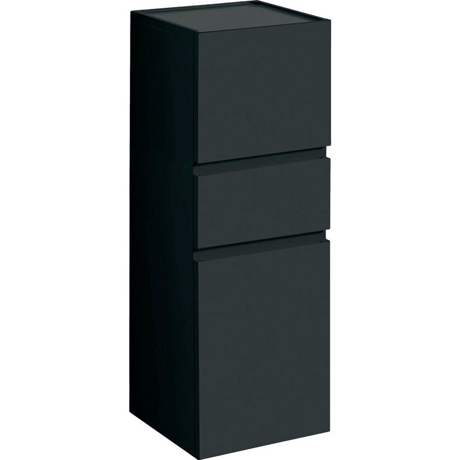 Renova Plan half hoge kast+2 deuren 1 lade 39x105cm lava mat