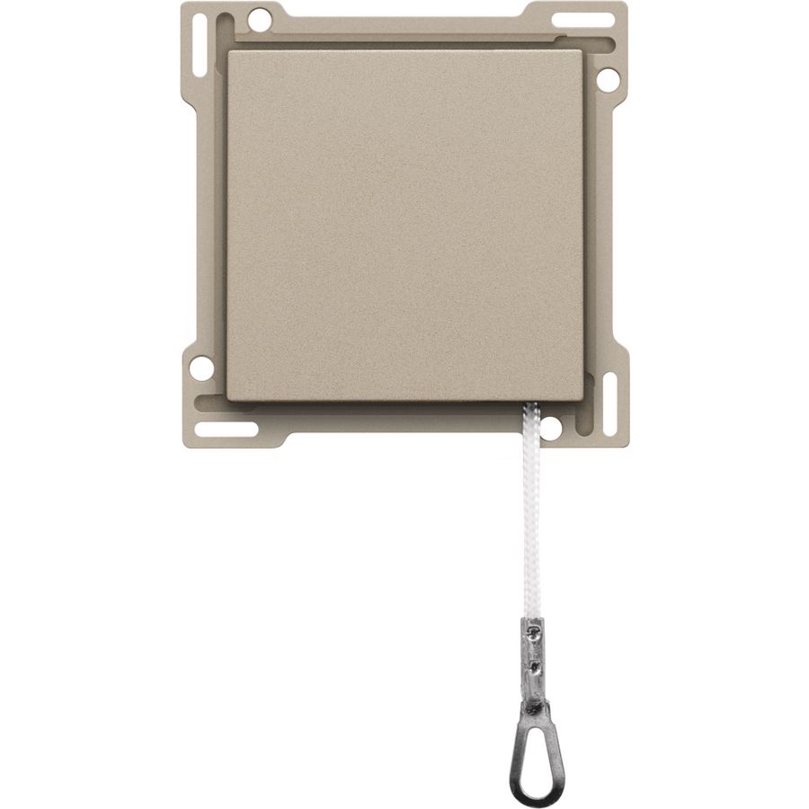 Afwerkingsset trekdrukknop champagne coated