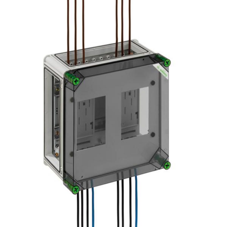KWh meterkast behuizingen IP65 IK08 02020201