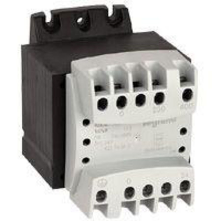Veiligheids-/scheidingscomp. trafo 230-400V-24-48V 100VA