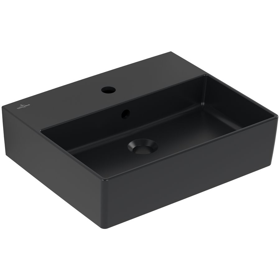 Wastafel Memento 2.0 500x420mm Pure Black CeramicPlus 4A2250R7