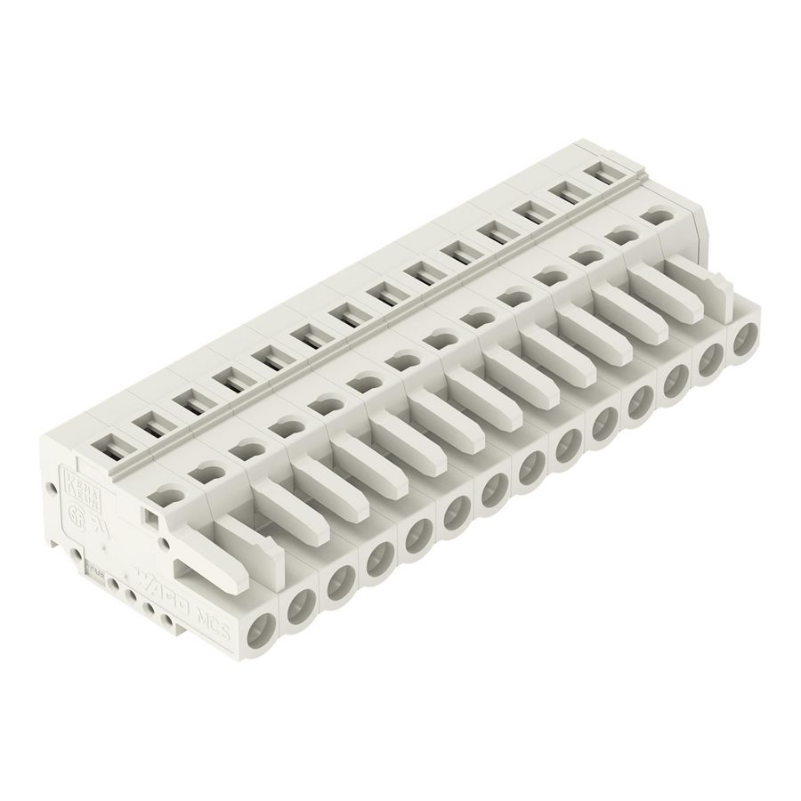 1-draads FE steker 2,5mm² li.grijs 721-114/026-000 VVE=25