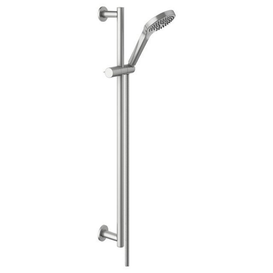 Douche-set round 855mm roestvrij staal finish